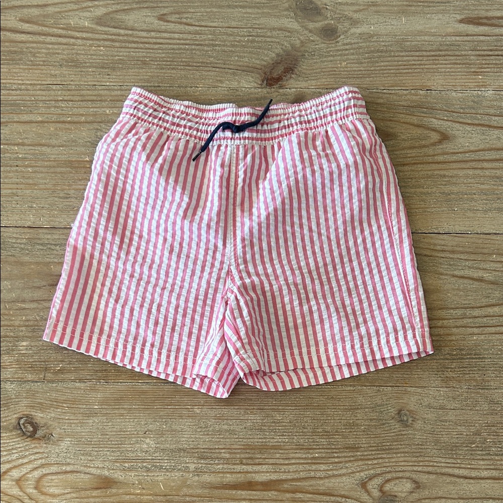 Janie and Jack Striped Swim Trunks